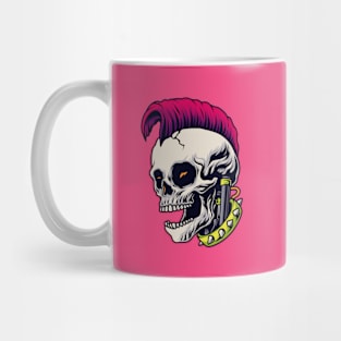 Steampunk Scull Head Mug